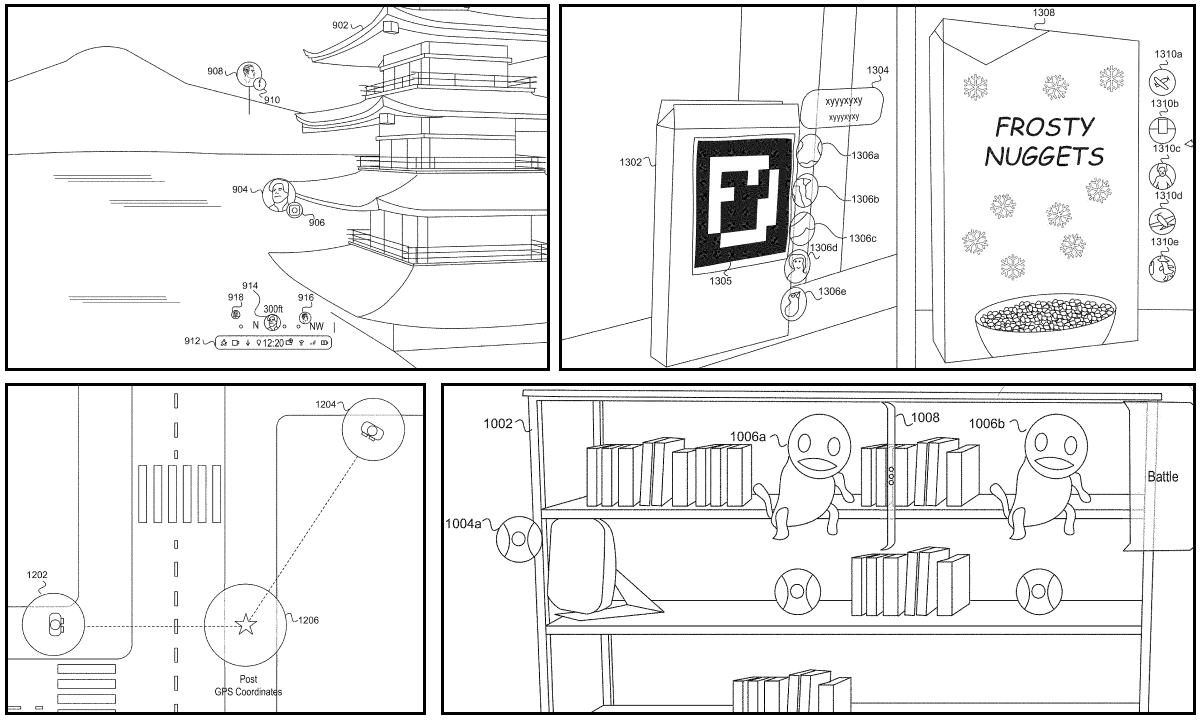 mixed reality glint patents